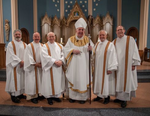 episcopal ordination deacons masslive bishop adoration handbell eucharistic deacon diocese