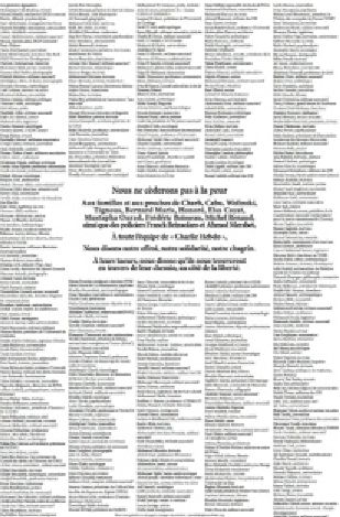 Il manifesto contro il terrorismo islamico con i nomi dei 500 musulmani